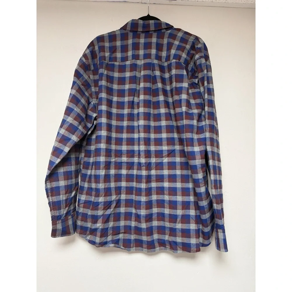 St Johns‎ Bay Men's Checkered Long Sleeve Button Up Size XL